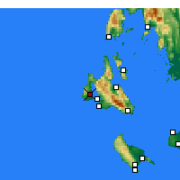 Nearby Forecast Locations - Ликсурион - карта