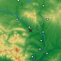 Nearby Forecast Locations - Trigono - карта