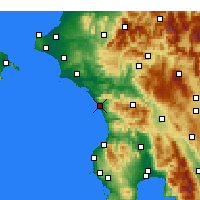 Nearby Forecast Locations - Захаро - карта
