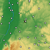 Nearby Forecast Locations - Зинсхайм - карта