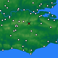 Nearby Forecast Locations - Севенокс - карта