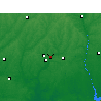 Nearby Forecast Locations - Ozark - карта