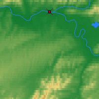 Nearby Forecast Locations - Танана - карта
