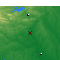 Nearby Forecast Locations - Arkadelphia - карта