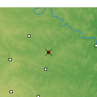 Nearby Forecast Locations - Кушинг - карта