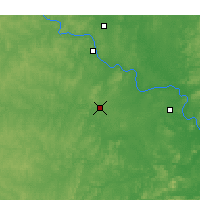 Nearby Forecast Locations - Okmulgee - карта