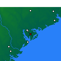 Nearby Forecast Locations - Beaufort - карта