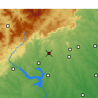 Nearby Forecast Locations - Пикенс - карта