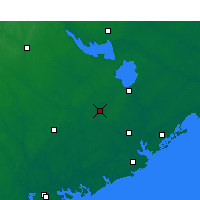 Nearby Forecast Locations - Саммервилл - карта