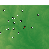 Nearby Forecast Locations - Мескит - карта