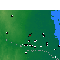 Nearby Forecast Locations - Эдинберг - карта
