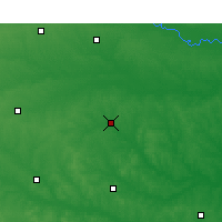 Nearby Forecast Locations - Маунт-Плезант - карта