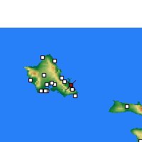 Nearby Forecast Locations - Kailua - карта