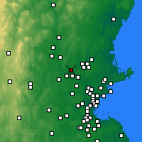 Nearby Forecast Locations - Dracut - карта