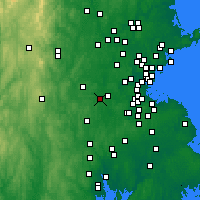 Nearby Forecast Locations - Фреймингем - карта