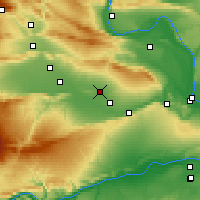 Nearby Forecast Locations - Sunnyside - карта