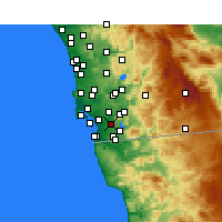 Nearby Forecast Locations - Bonita - карта