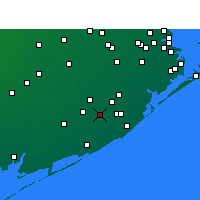 Nearby Forecast Locations - Brazoria - карта