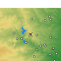 Nearby Forecast Locations - Бернет - карта