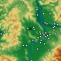 Nearby Forecast Locations - Корнелиус - карта