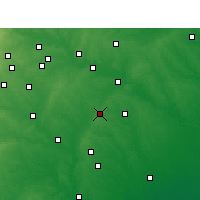 Nearby Forecast Locations - Flatonia - карта