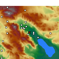 Nearby Forecast Locations - La Quinta - карта