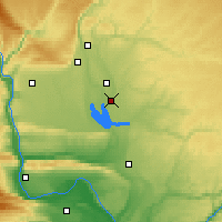 Nearby Forecast Locations - Moses Lake - карта