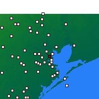 Nearby Forecast Locations - Пасадина - карта