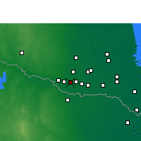 Nearby Forecast Locations - Pharr - карта