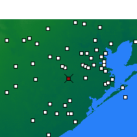 Nearby Forecast Locations - Rosharon - карта