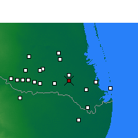 Nearby Forecast Locations - San Benito - карта