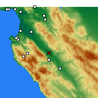Nearby Forecast Locations - Soledad - карта