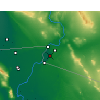Nearby Forecast Locations - Somerton - карта