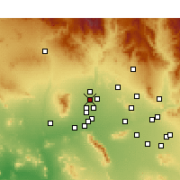 Nearby Forecast Locations - Сюрпрайз - карта