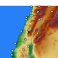 Nearby Forecast Locations - Джеззин - карта