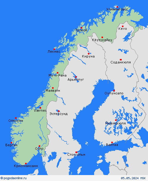  Норвегия Европа пргностические карты