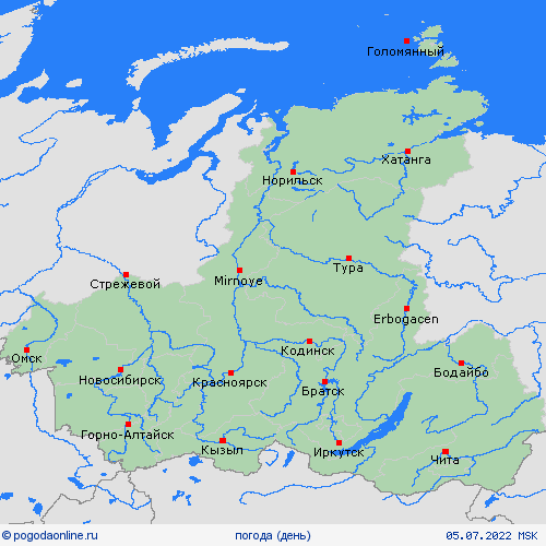 обзор  Россия пргностические карты