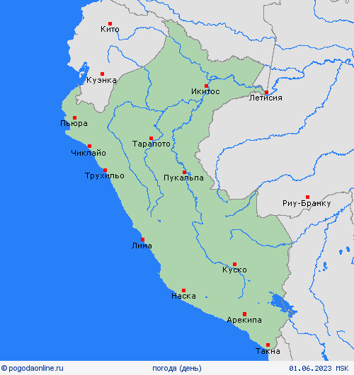 обзор Перу Юж. Америка пргностические карты