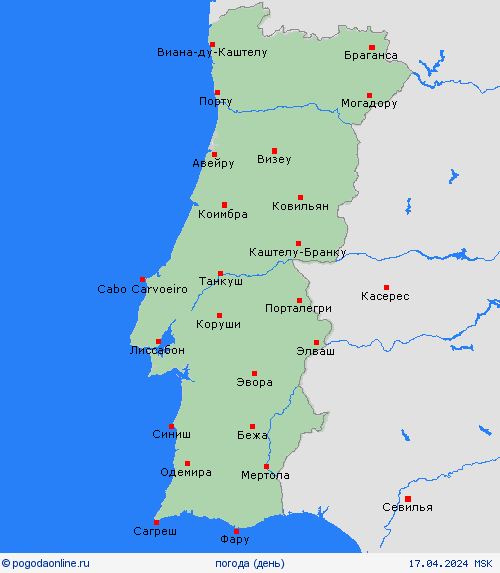 обзор Португалия Европа пргностические карты